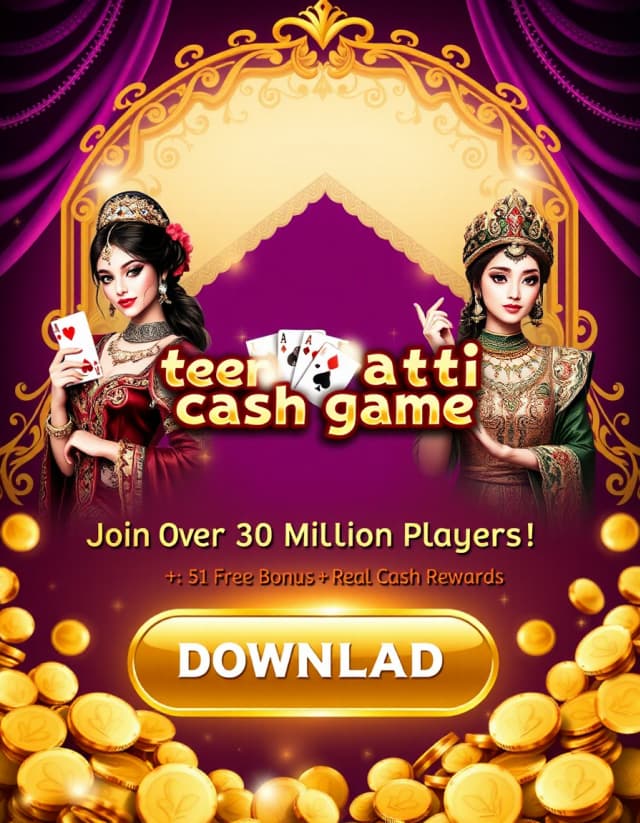 Teen Patti Cash Game Banner